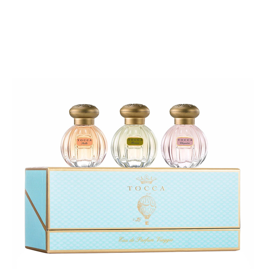 Tocca Beauty Eau De Parfum Viaggio Trio (Cleopatra, Stella, Florence)