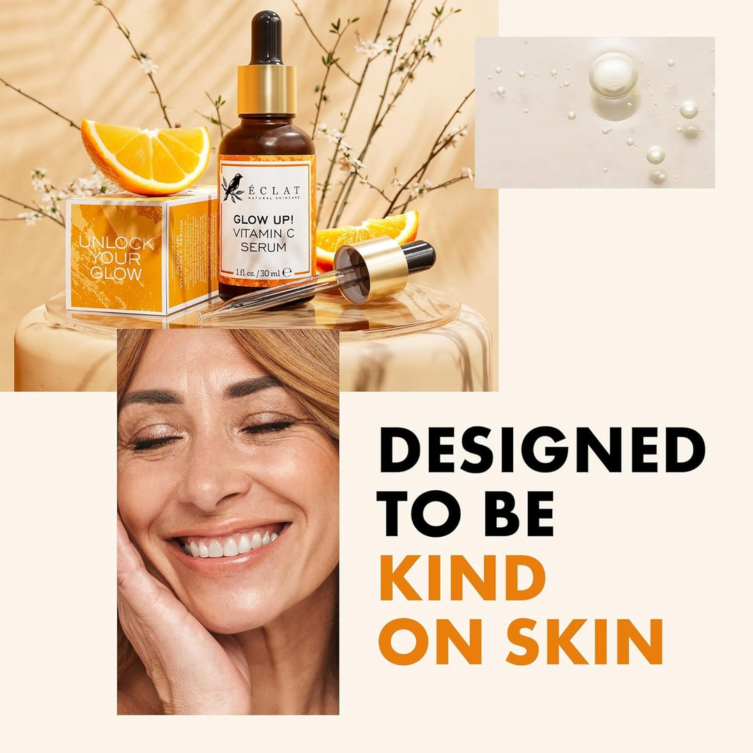 Vitamin C Face Serum | Anti-Aging & Skin Brightening | 30ml | Eclat Skincare