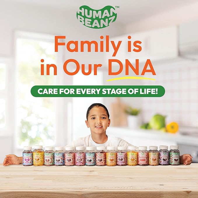 Vitamin C Jelly Bean Gummies for Kids, Immune Support Dietary Supplements, Vegetarian, 120 Citrus Blast Jelly Beans, Kosher