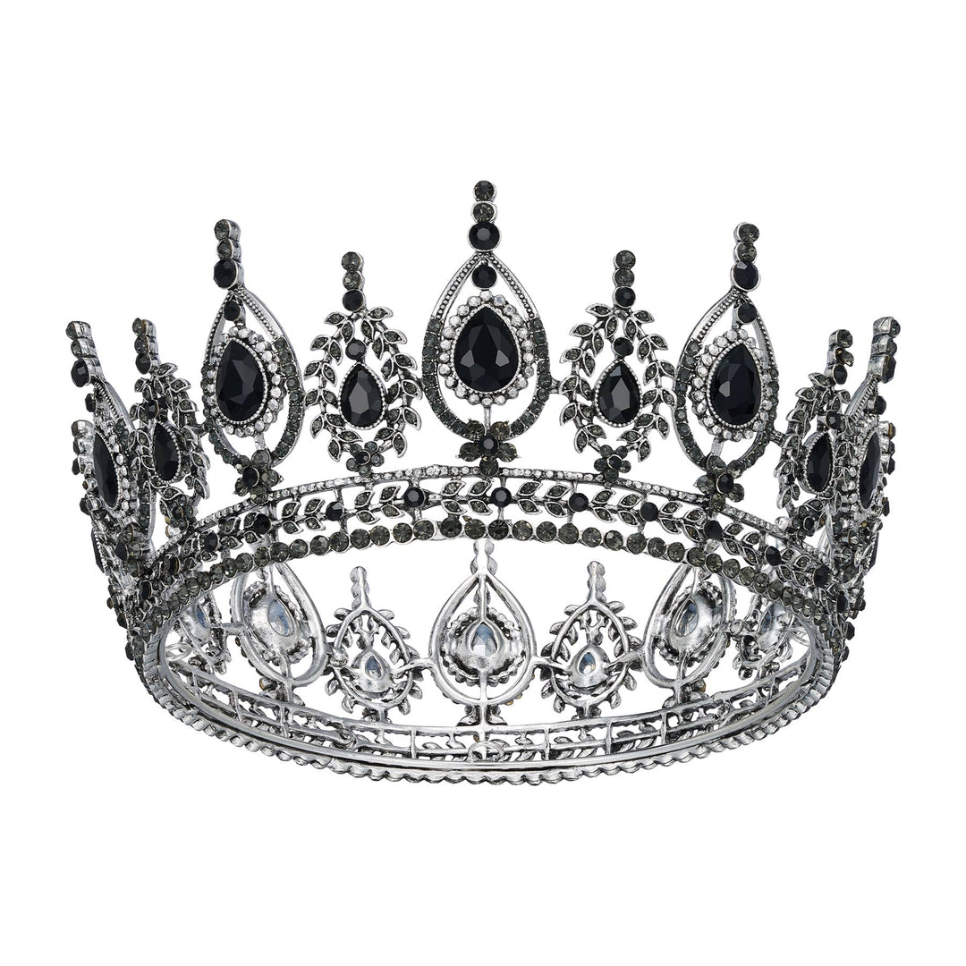 Sweetv Royal Queen Crown, Wedding Tiara For Bride, Rhinestone Tiaras And Crowns For Women, Costume Headpiece For Birthday Cospla