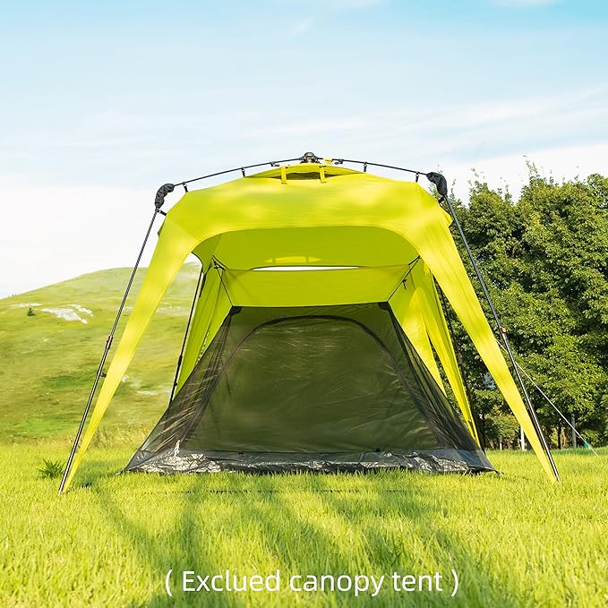 Mosquito Net with protable Bag, Ultralight No-See-Um Breathable Mesh Screen Tent with Waterproof Floor, Compact for Outdoors Camping, Backpacking and traveling，Fits Sleeping Bags, Tent,canopy