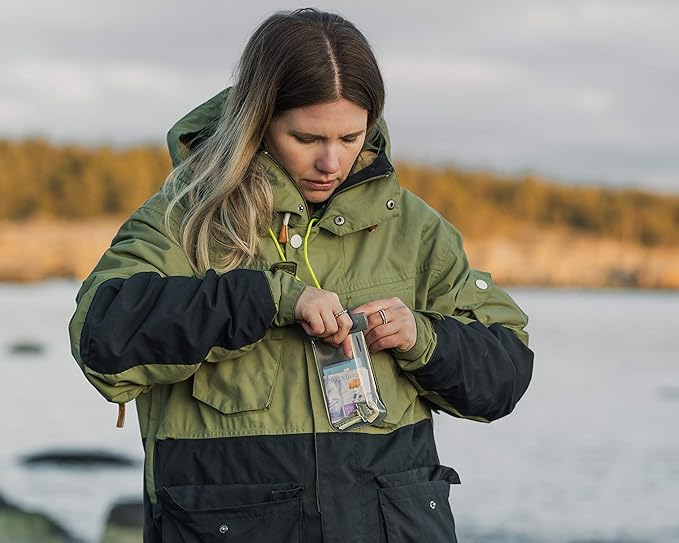 Aquapac KEYMASTER Lime Green – Protect and Carry Keys, Cards and Small Valuables up to 10m or 30 feet