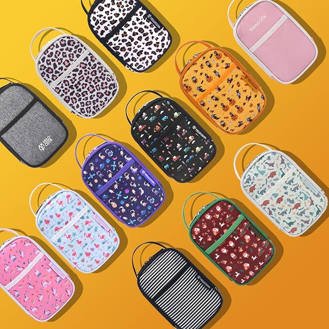 Mini Thermal Bag, Snack Bag, Insulated Lunch Bag, Lunch Cooler Bags, Exact Designed for Insulated Food Jar below 27oz, Lunch Tote Bag for Child,Men,Women …