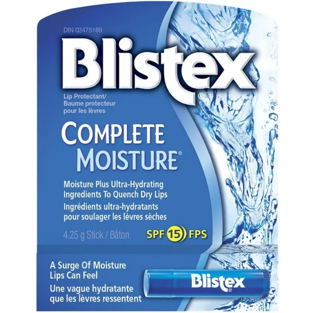 Blistex Complete Moisture Lip Protectant 0.15 oz (Pack of 2)