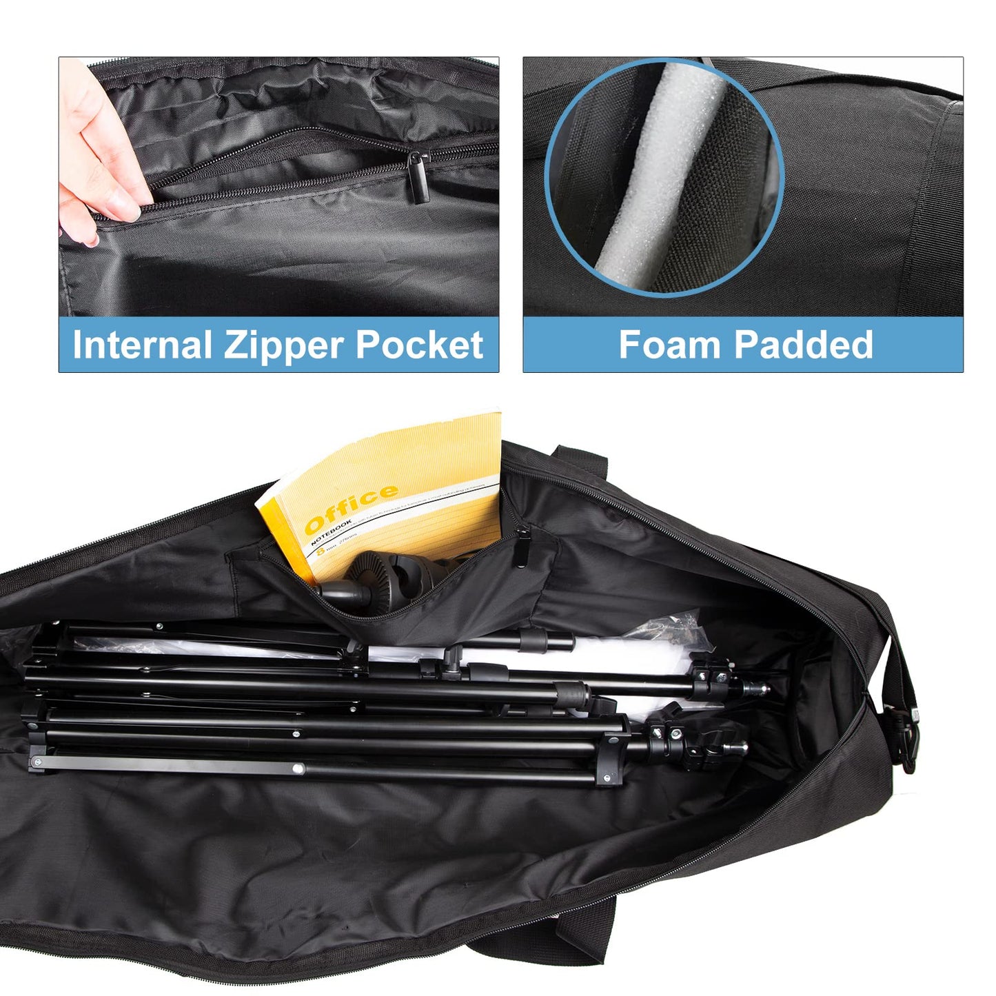 100cm 39" Tripod Bag Pad Camera Video Tripod Carry Bag Case Carry and Protect
