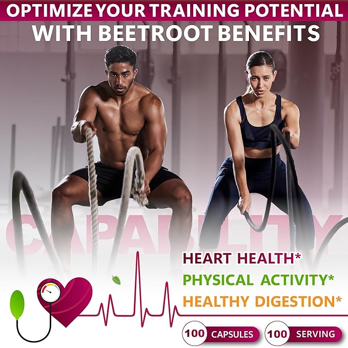 Bundle 6in1 Beet Root Capsules & 6in1 Citrus Bergamot Supplement - Support Restful Night, Heart, Digestion and Immune