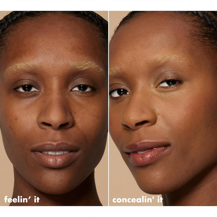 e.l.f. Hydrating Camo Concealer | Full-Coverage Satin Finish | Vegan, Medium Golden