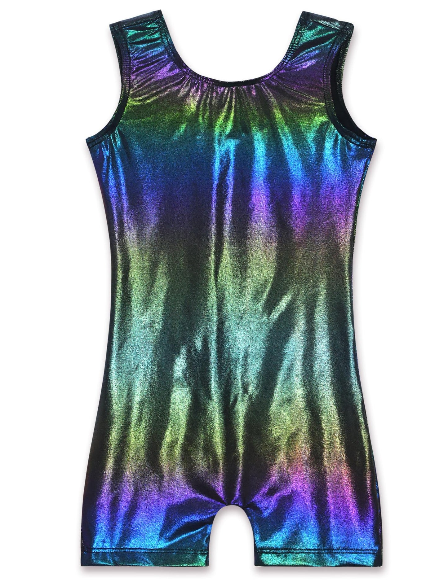 Domusgo Girls Gymnastics Leotards Size 5-6 Years Old Sparkly Black Unitards for Kids Tumbling