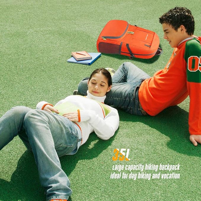 35L Lightweight Packable Backpack Waterproof Durable Hiking Travel Backpack Daypack