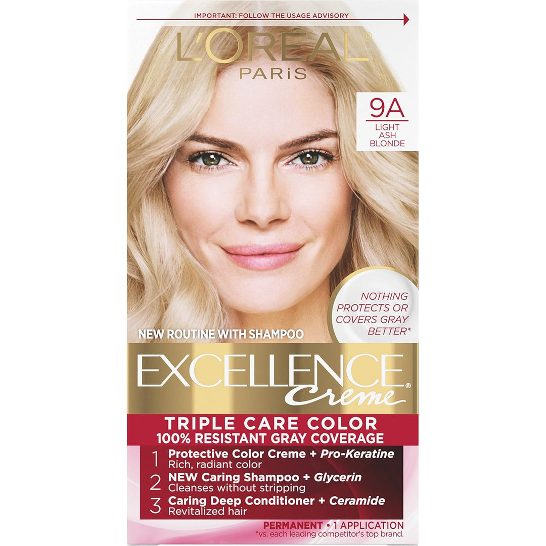 5RB Medium Reddish Brown Hair Color | L'Oreal Paris Excellence Creme – 8 Weeks Gray Coverage