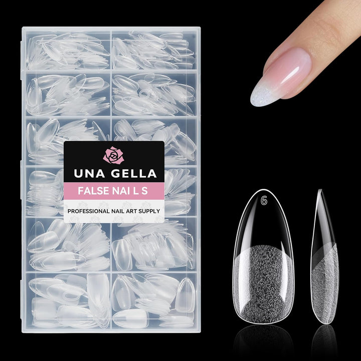 504Pcs Matte Soft Gel Toe Nail Tips | Full Cover for DIY Nail Extensions