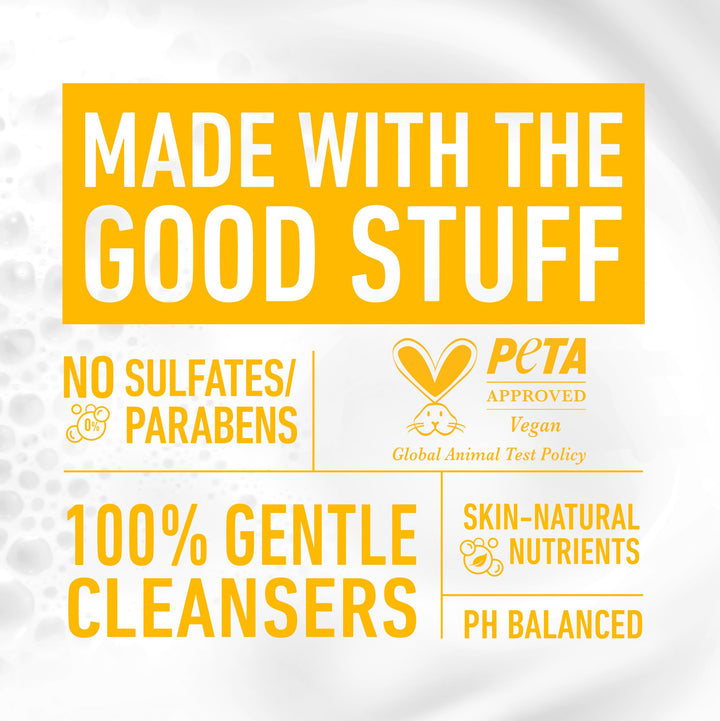 Dove Plant Milk Cleansing Body Wash Turmeric & Lemon for Moisturized Skin Gentle Cleanser, No Sulfates or Parabens, pH balanced 17.5 fl oz