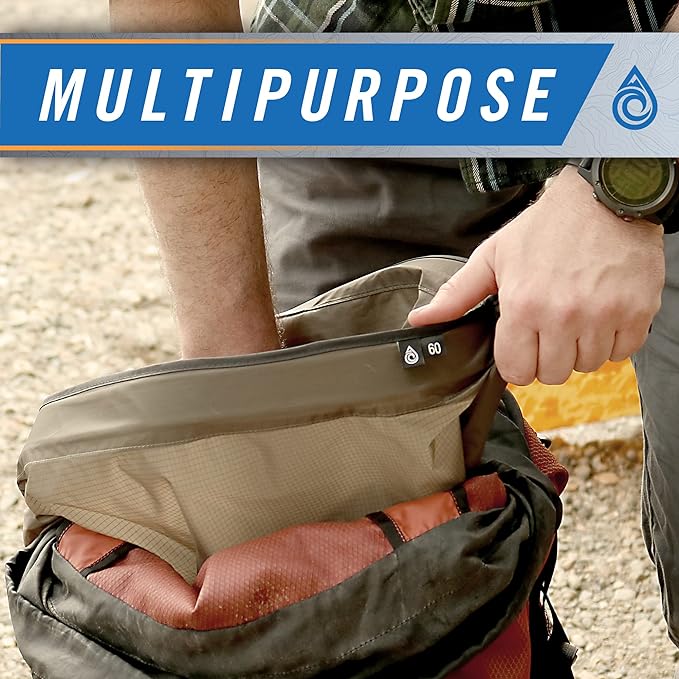 AquaQuest Rogue Dry Bags - 100% Waterproof - 10, 20, 30, 60, 100 L - Camo or Olive Drab