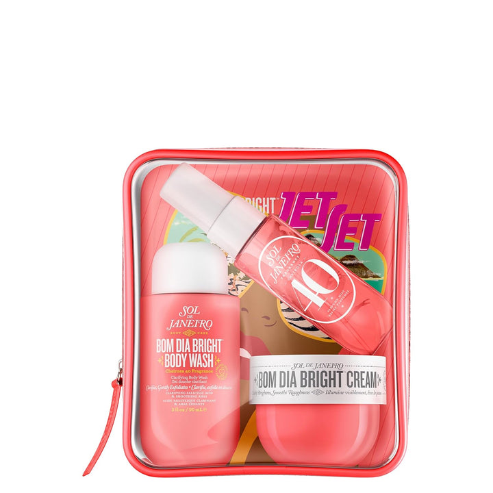 SOL DE JANEIRO Jet Set | Travel-Size Body Care Set | Tropical Fragrance