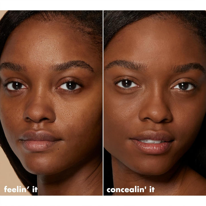 e.l.f. Hydrating Camo Concealer | Full-Coverage Satin Finish | Vegan, Medium Golden
