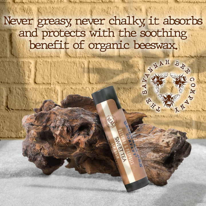 Savannah Bee Co, Lip Balm Sweet Tea, 0.15 Ounce