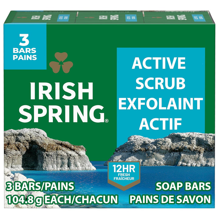Aloe Vera Moisturizing Bar Soap | Irish Spring | 44.4 Oz | Hydrating Cleanser