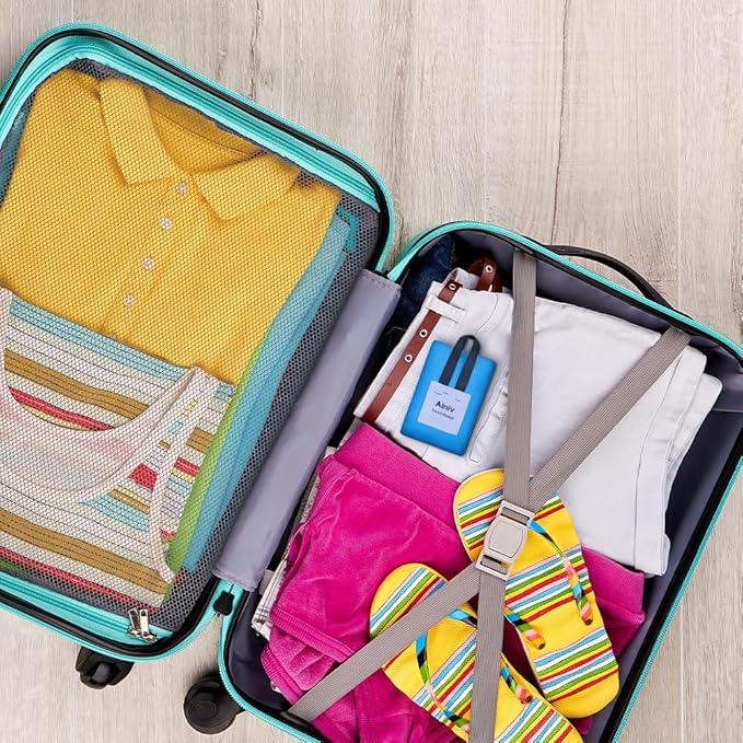 Picnic Blanket, Mini Pocket Beach Mat 27.5 x 43.3IN (1-2 People) Foldable, Lightweight Waterproof Sand Free, Foldable Thin Ground Sheet for Outdoor Camping Hiking Travel - with Hand Strap