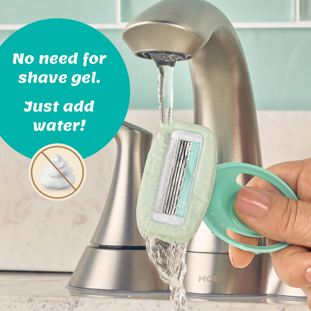 Schick Intuition Go Disposable Travel Razor for Women, 1 Count | Sensitive Skin Razors for Women, Travel Essentials, Womens Disposable Razors with Organic Aloe, Vacation Essentials