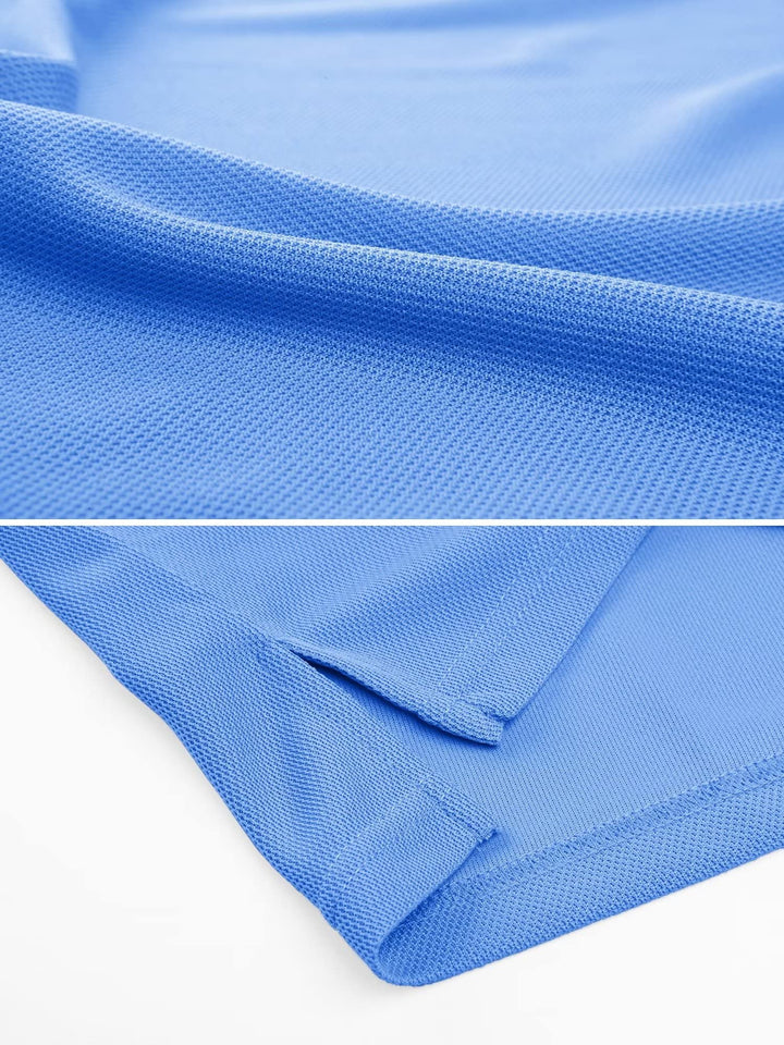 MAGCOMSEN Quick Dry Polo Shirts for Men Short Sleeve Polo Shirts for Men Summer T Shirts for Men Golf Polos for Men Fall Shirts Mens Fishing Shirts