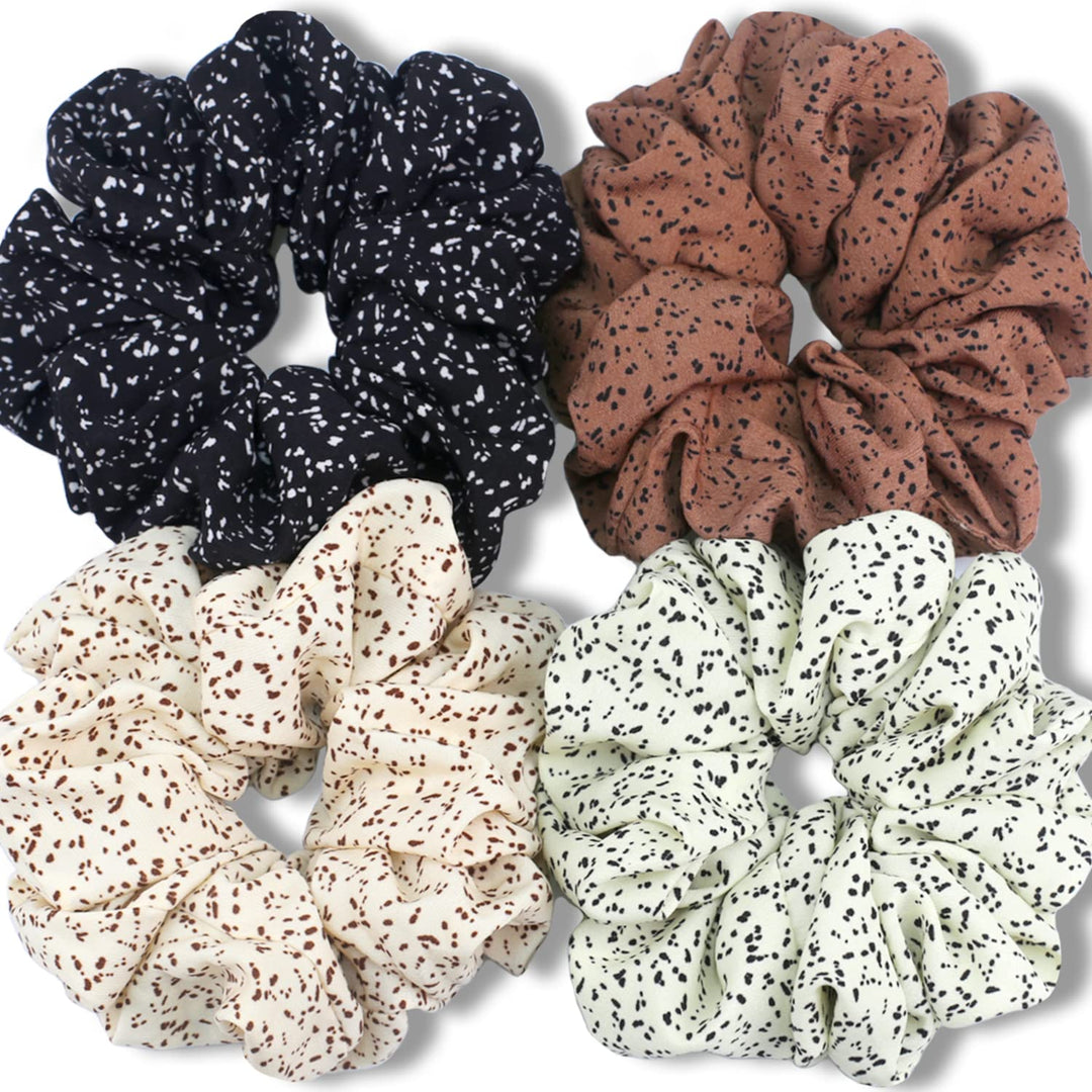 Ivaryss Extra Large Scrunchies For Women'S Hair, Premium Satin Soft Jumbo Scrunchy, Xl 6 Inch Big Elastic Thick Band Hair Access