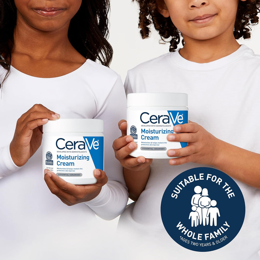 CeraVe Moisturizing Cream | Daily Body & Face Moisturizer for Dry Skin – 19 Oz
