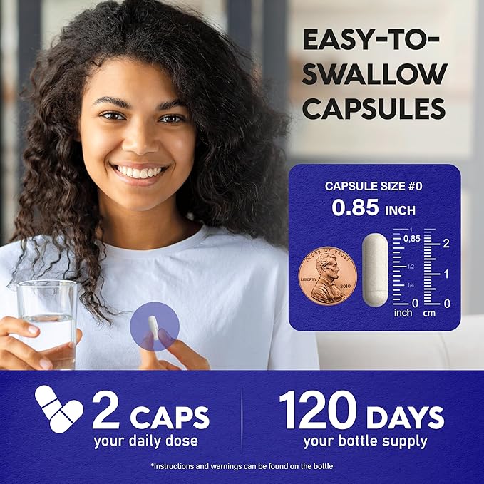 L Theanine 400 mg | L-Theanine Stress Relief | Extra Strength Supplement | Made in USA | Relaxation, Sleep & Calm Support | For Men & Women | Plant Based, Non-GMO & Gluten-Free | 240 Vegan Capsules