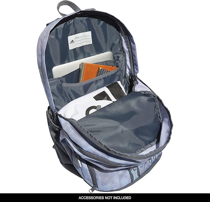 adidas Prime 6 Backpack, Stone Wash Blue Dawn-Light Onix/Onix Grey, One Size