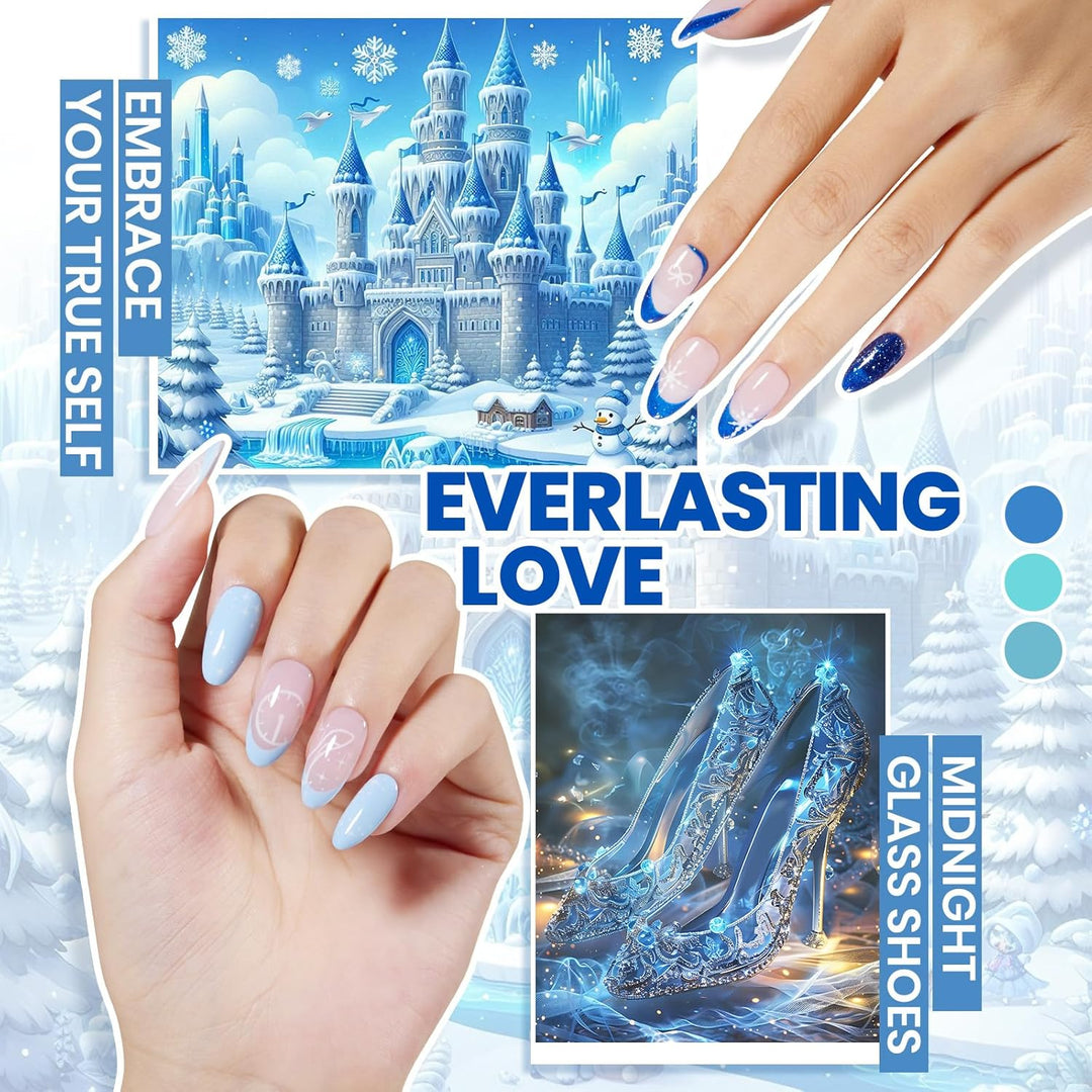 45 Colors Gel Nail Polish Kit | UV Light & Nail Tools | Travel-Friendly Gift for Women