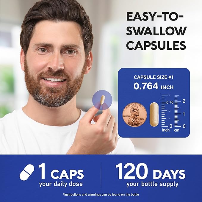 Methylated Multivitamin - B-Complex with Methylfolate & B12 - for Men & Women - 9-in-1 MTHFR Supplement with TMG - for Energy, Brain & Mood - Vegan, Lab Tested - Made in USA - 120 Capsules, One/Day