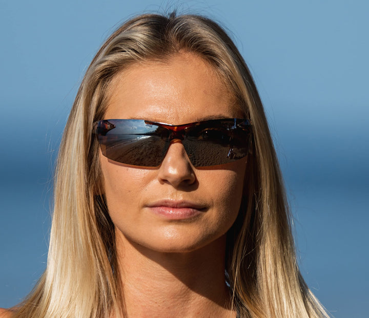 Tifosi Optics Track Sunglasses (Tortoise, Brown Polarized)