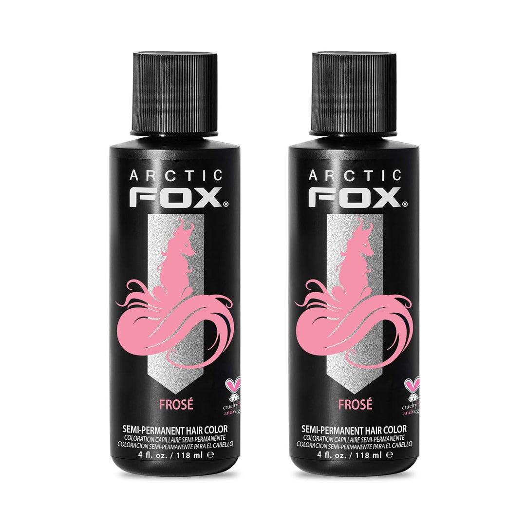 ARCTIC FOX Vegan Semi-Permanent Hair Color Dye | AURORA KISS 5.6 Fl Oz (2-Pack)