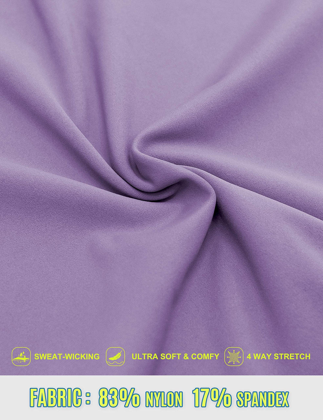 Womens Tennis Dress, Workout Dress with Built-in Bra & Shorts Pockets Summer Dress for Golf Athletic Dresses for Women Lavender