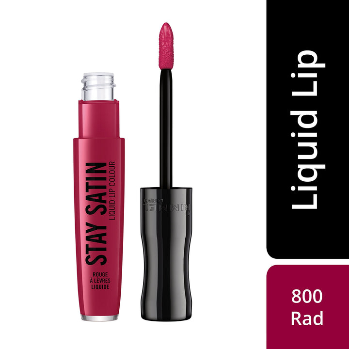 Stay Satin Liquid Lip Colour #800-Rad