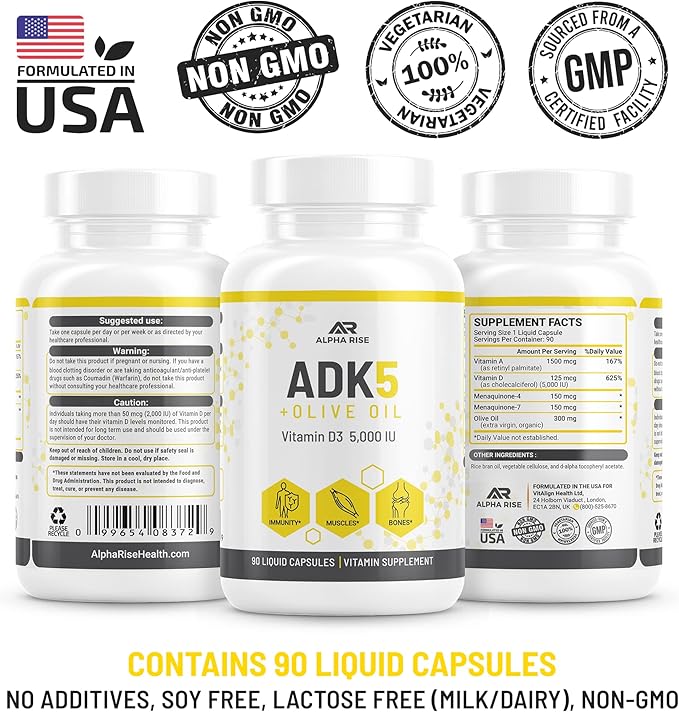ADK 5 Vitamin Supplement + ADK 10 Vitamin Supplement