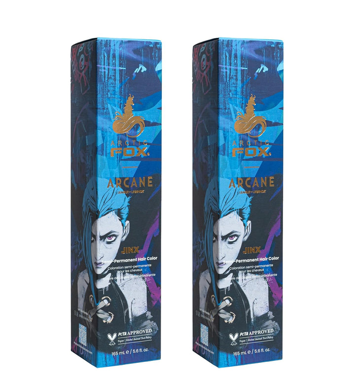 ARCTIC FOX Frose Vegan Semi-Permanent Hair Color Dye | 4 Fl Oz | Pack of 2