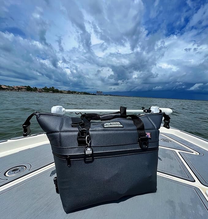Bison Coolers Softpak Series, Made in USA, Soft Cooler Bag Insulated Leak Proof for Beach, Travel, Camping, Picnic, Car, Trips, 24+ Hour Ice Retention