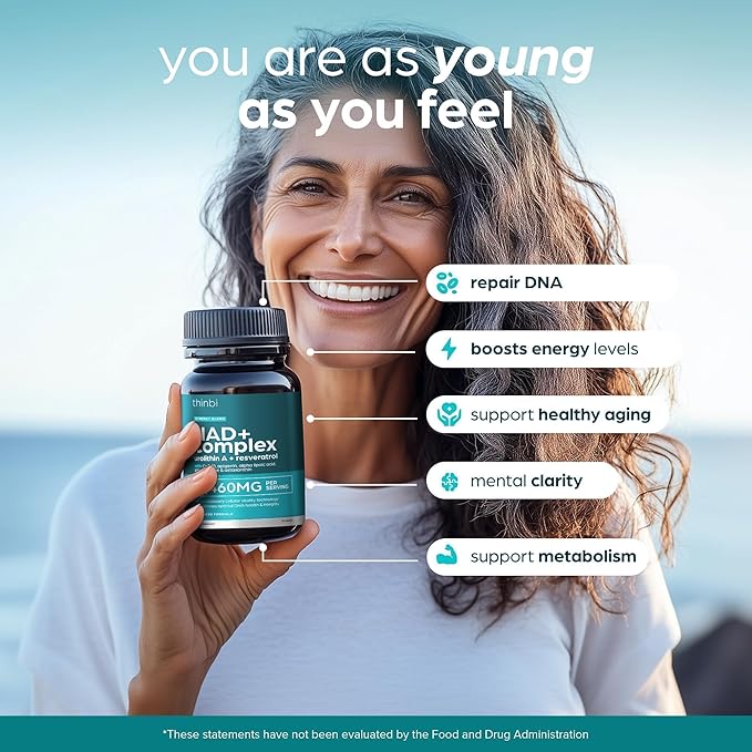 NAD Supplement 8457 mg Extra Strength NMN Alternative Liposomal, Green Tea + Astaxanthin for Women & Men, Resveratrol, CoQ10, Alpha Lipoic Acid – Energy Anti-Aging,Cell Regeneration –30-Day