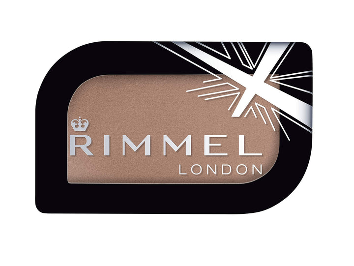 Rimmel London Magnif'Eyes Mono Eyeshadow, Ultra-Blendable, Waterproof, Crease-Proof, 003, All About That Base, 0.12oz