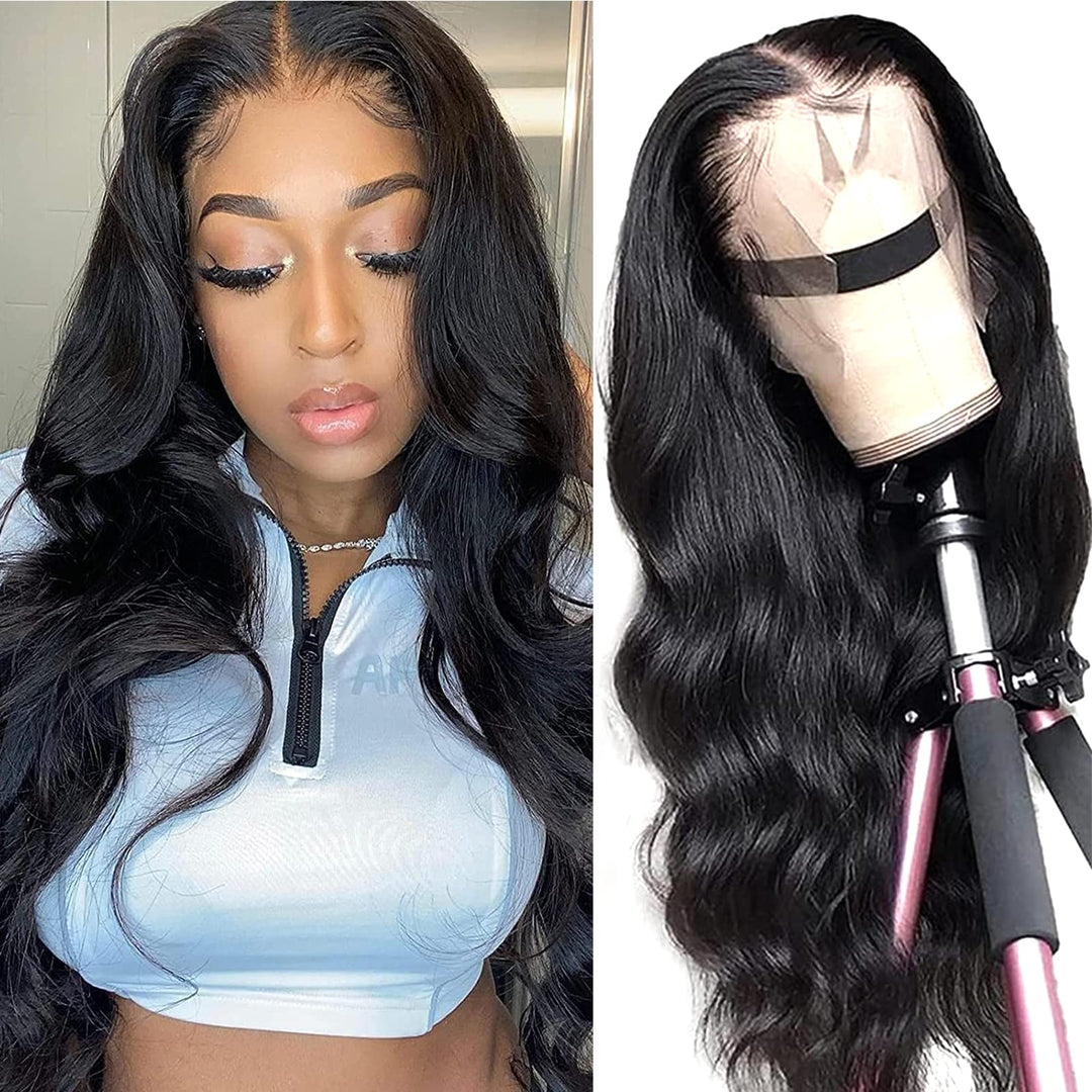 Aolisox Lace Front Wigs For Black Women Human Hair 13X4 Hd Body Wave Glueless Wigs Human Hair Pre Plucked With Baby Hair Lace Fr