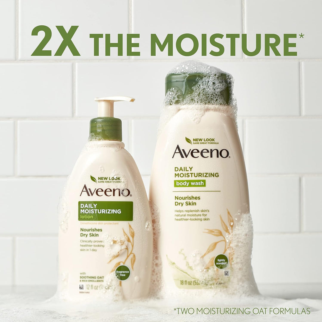 Aveeno Daily Moisturizing Lotion | 20 Oz Pump | Hydrating & Nourishing
