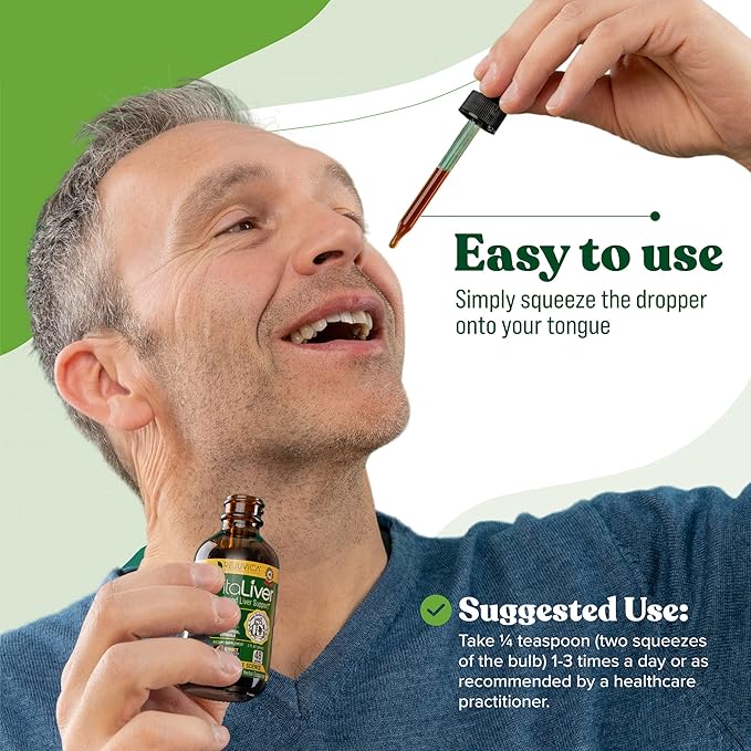 '+ VitaLiver - Support Sleep + Liver Health - Liquid Delivery for Better Absorption - Chamomile, Milk Thistle, Melatonin, Artichoke, Hops, Dandelion & More!