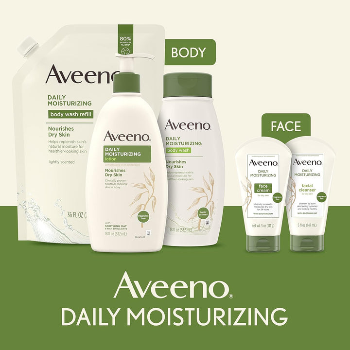 Aveeno Daily Moisturizing Lotion | 20 Oz Pump | Hydrating & Nourishing