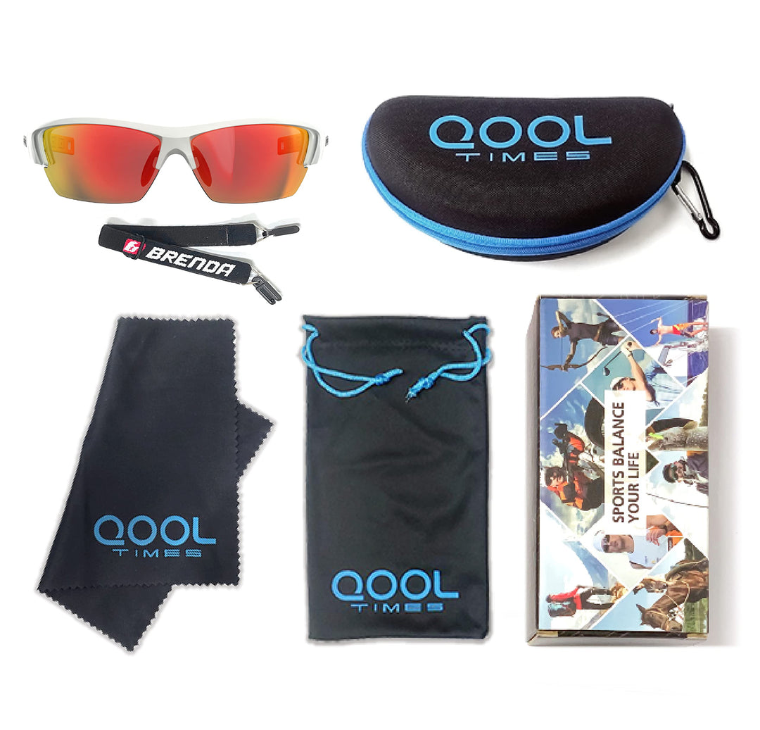 QOOL TIMES Living out your J13 Mens Fishing Sunglasses Polarized for Women UV400