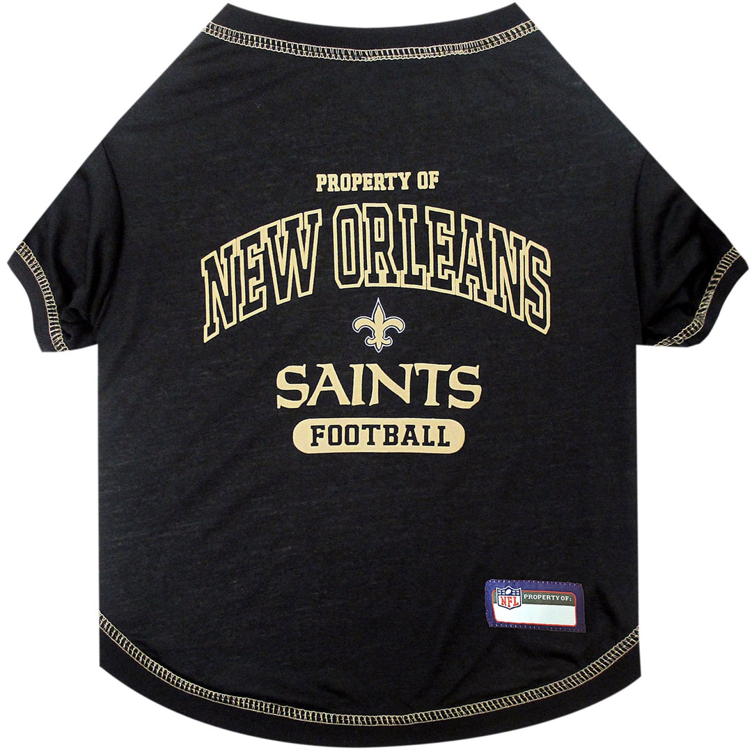 Pets First New Orleans Saints T-Shirt, X-Small