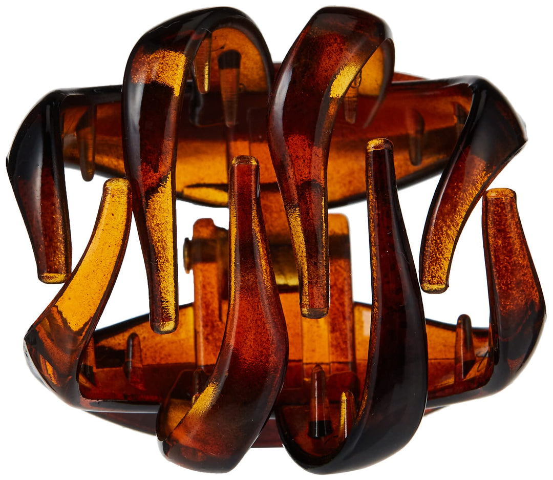 GOODY WoMen Slideproof Wingless Claw Clip, Small, Assorted, 2 Count