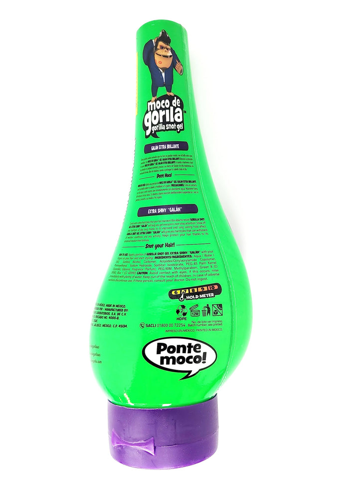 Moco de Gorila Hair Gel, High Durability, Fresh Scent, Gel Form, Size 11.99, Green