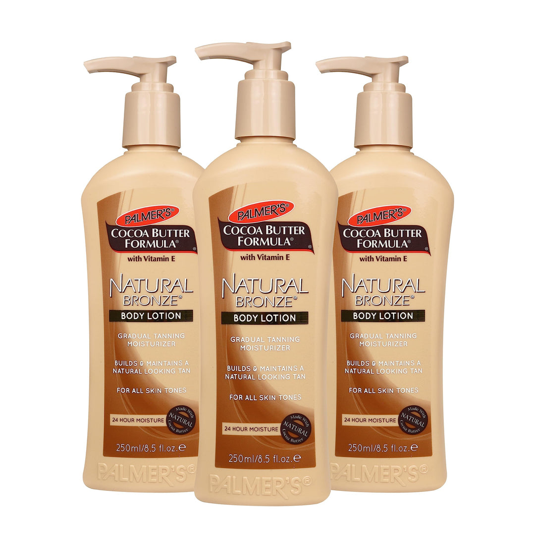 Palmer'S Cocoa Butter Formula Natural Bronze Body Lotion, 8.5 Ounces (Pack Of 3)