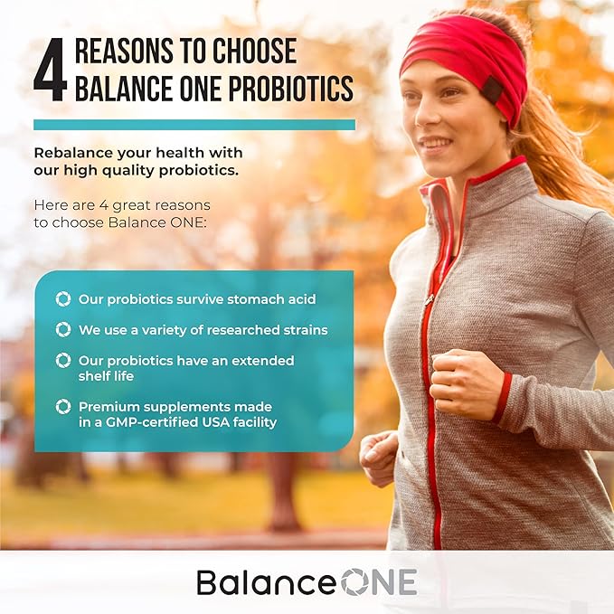 Balance ONE 3-in-1 Bundle | Probiotic, CandAssist, Liver One | 15 Billion CFU Probiotic | Natural Cleanse with Caprylic Acid | Liver Support with Milk Thistle