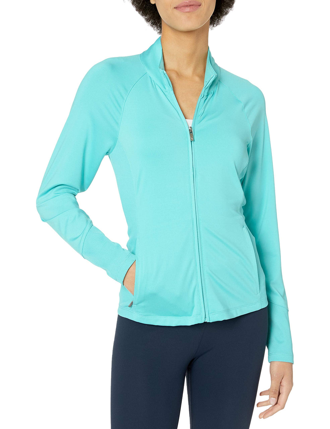 Cutter & Buck Women's CB Drytec Sabrina Full Zip, Quench, Small